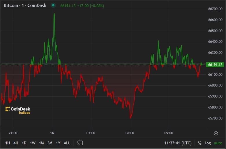 Bitcoin surpasses $66,000 as interest rate cuts loom