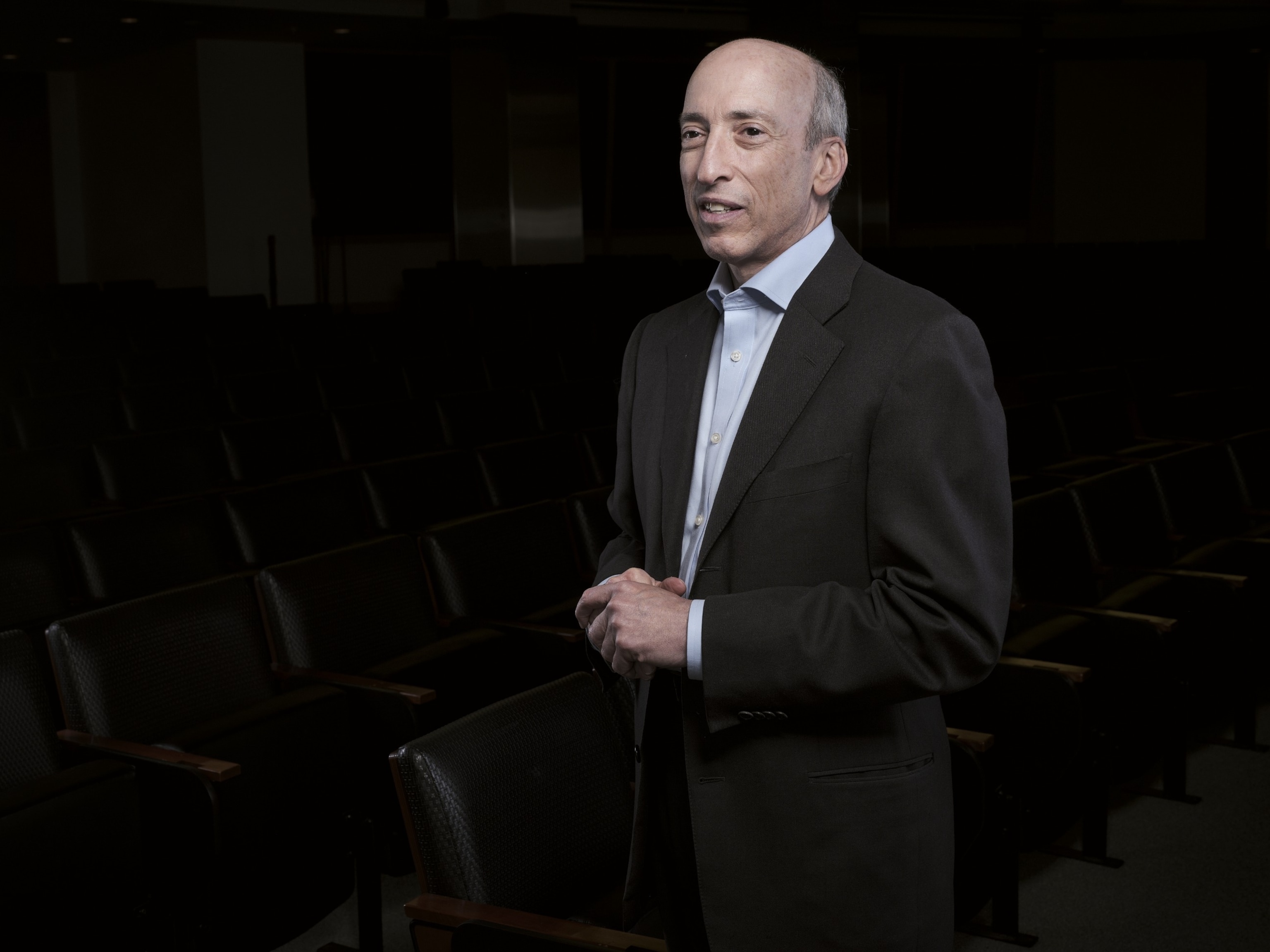 PHOTO: Gary Gensler, Chairman of the United States Securities and Exchange Commission (SEC), at SEC headquarters in Washington, DC, January 9, 2024.