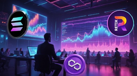 Crypto News: Solana (SOL) and Polygon (MATIC) Show Market Weakness, Experts Predict Explosive Rally for New Crypto Retik Finance (RETIK) as Trading Begins on Exchanges