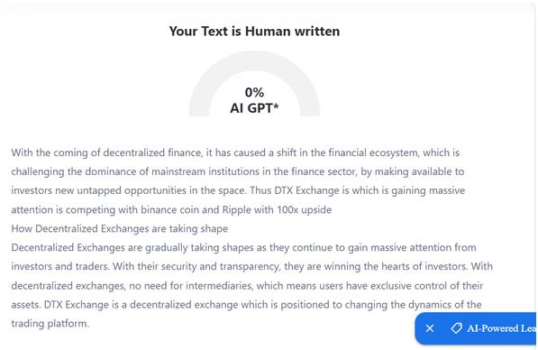 From New Entrant to DeFi Star: DTX Exchange Positions itself as a Competitor to Binance Coin (BNB) and Ripple (XRP) with 100x Upside Potential