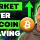 What happens to the cryptocurrency market after the Bitcoin halving?