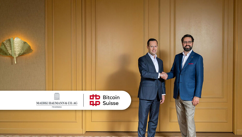 Maerki Baumann cooperates with Bitcoin Suisse - Fintech Schweiz Digital Finance News