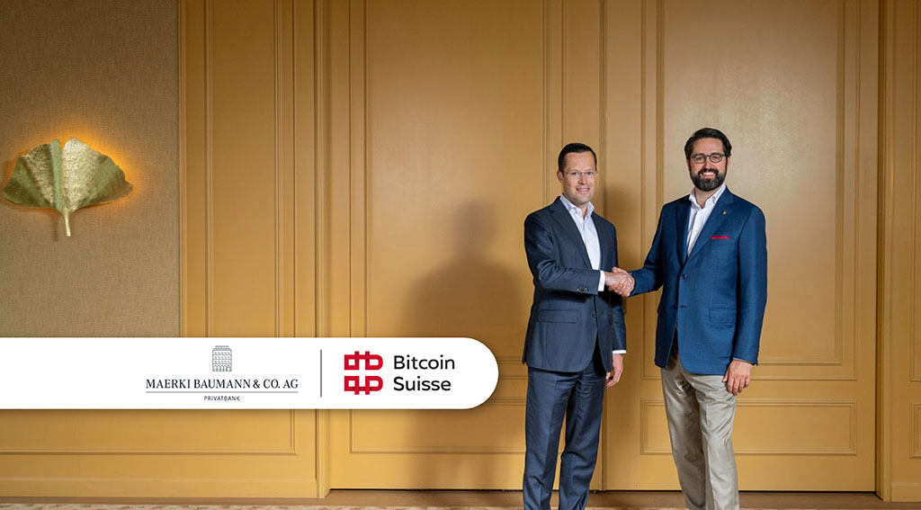 Maerki Baumann cooperates with Bitcoin Suisse - Fintech Schweiz Digital Finance News