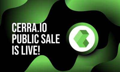 Cardano DeFi Hub Cerra.io – Public sale is live!