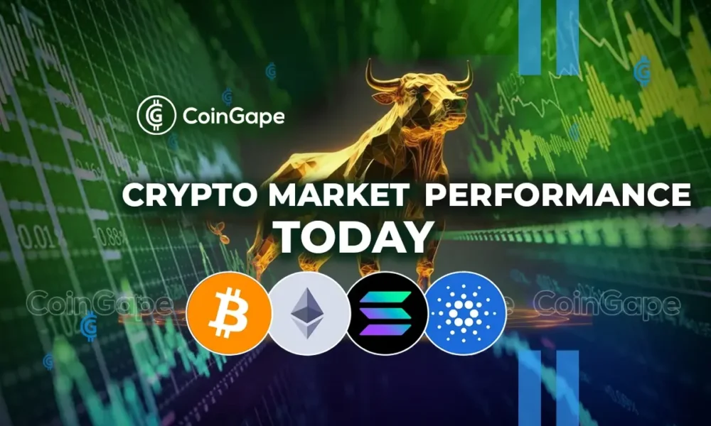 How is the cryptocurrency market doing today?