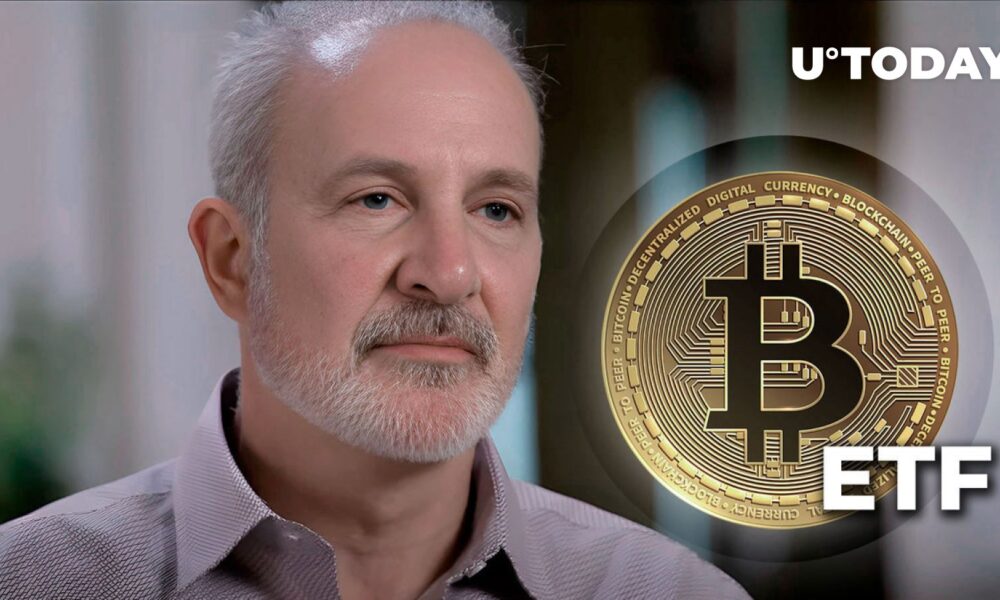 Peter Schiff Has Bad News for Bitcoin ETF Investors