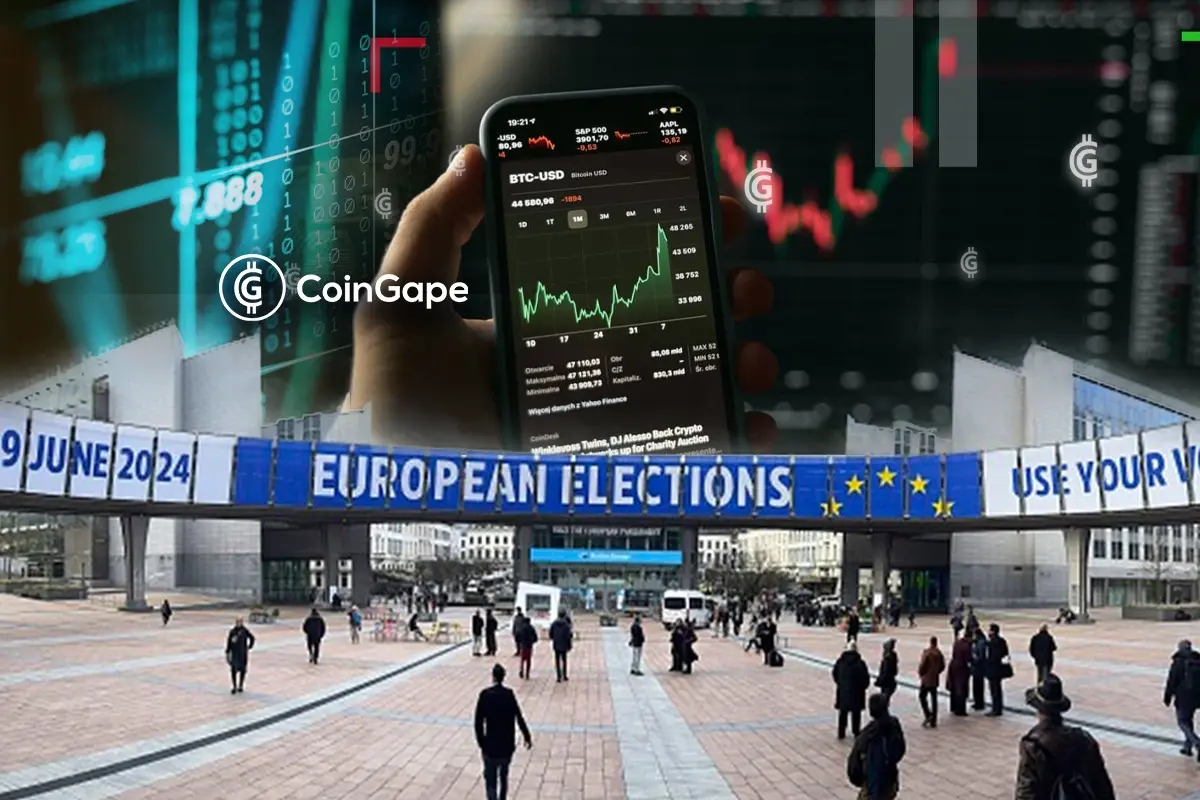 The cryptocurrency market faces uncertainty following the results of the European Parliament elections