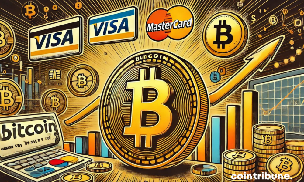 Bitcoin surpasses Visa and Mastercard in transaction volume!