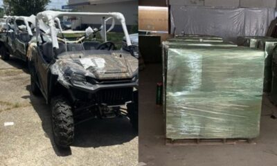 BRPD Seizes Bitcoin Mining Machines and UTVs Stolen Out of State in One of the Largest Raids in Department History