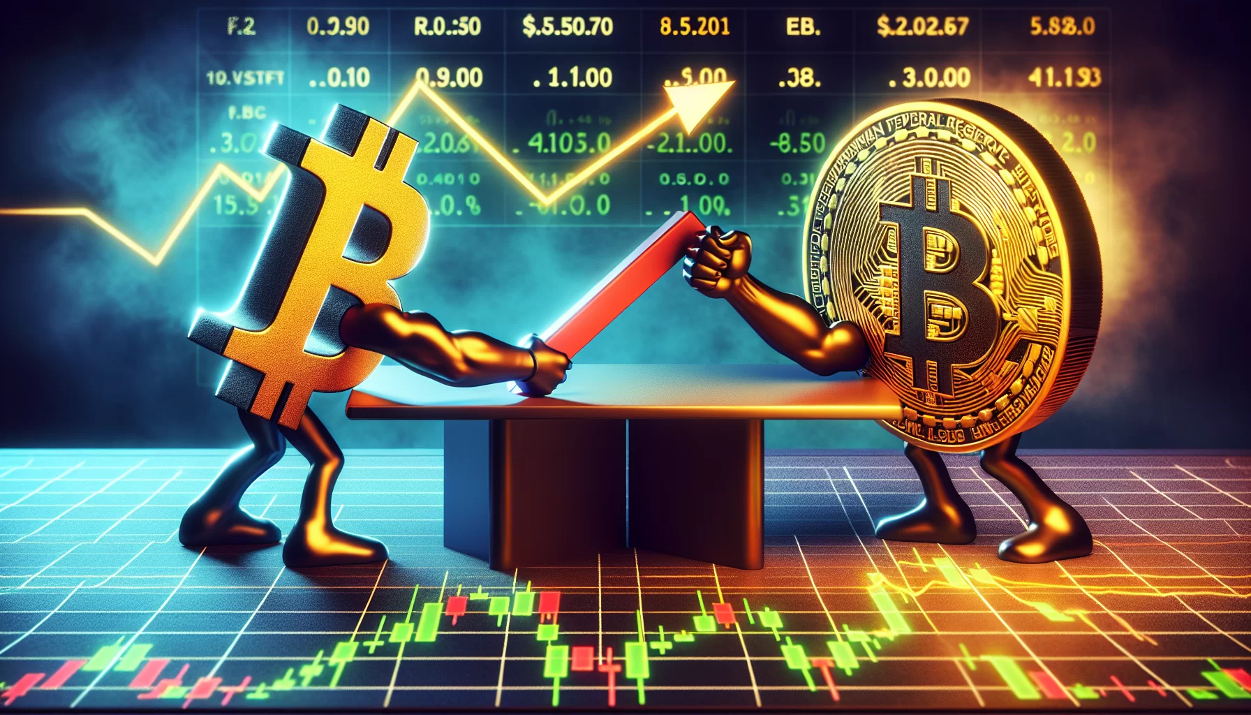 Bitcoin's struggle amid anticipated Federal Reserve interest rate cuts: uncovering the impact on cryptocurrency market