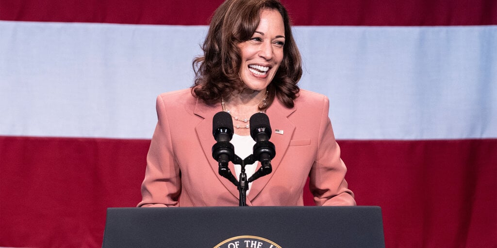 Cryptocurrency Markets Value Their Odds With Kamala Harris