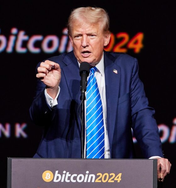 Trump seeks cryptocurrency industry support at bitcoin conference