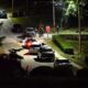 Police cars outside the residence of Thomas Matthew Crooks, the alleged shooter at a Trump rally on Saturday, investigate the area in Pennsylvania. In the aftermath of the incident, one rally attendee was killed, two rally attendees are in critical condition and Donald Trump suffered a non-fatal gunshot wound. The shooter is dead after being killed by the United States Secret Service. (Photo by Kyle Mazza/Anadolu via Getty Images)